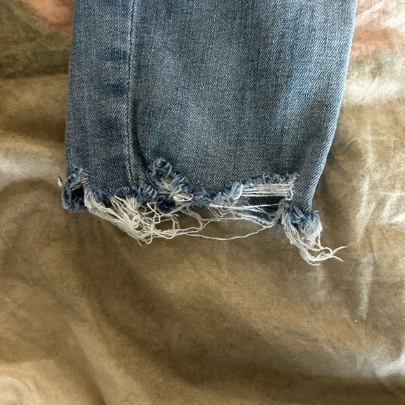 LOFT Light Blue Skinny Jeans - Picture 2 of 5